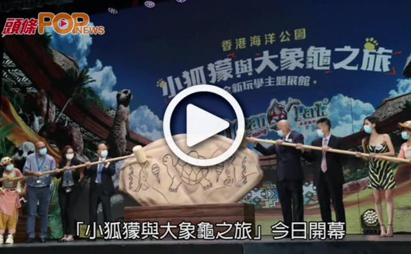 海洋公園新展館下月開幕  展出20隻狐獴與2隻象龜