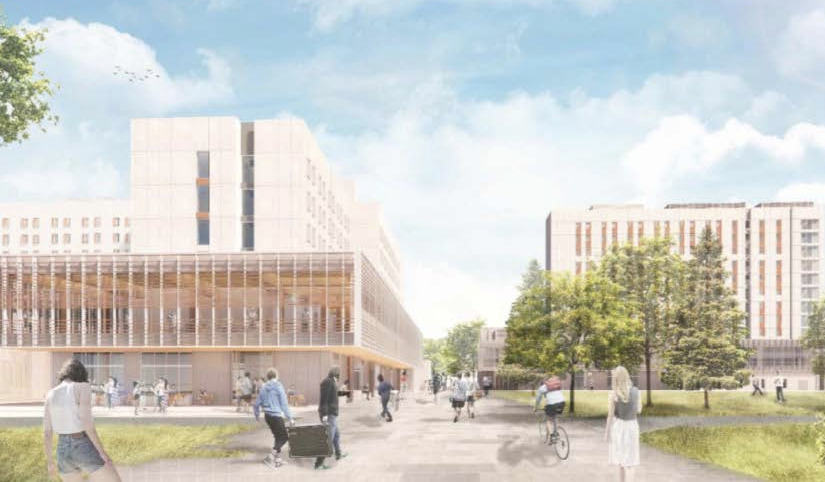 維多利亞大學新學生宿舍樓動工開建