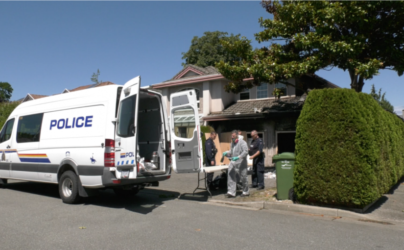 列治文西區一住宅火警 警方疑其是制毒工廠