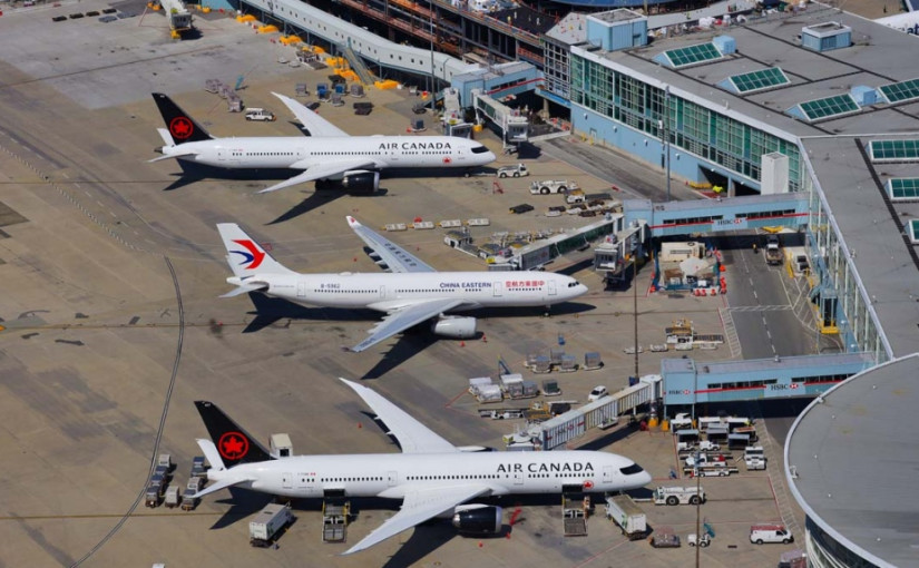 四架抵達溫哥華航班乘客或面臨接觸新冠風險