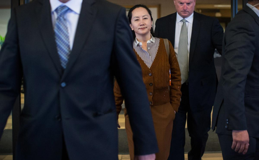 孟晚舟律師向法院申請中止執行美國引渡程序