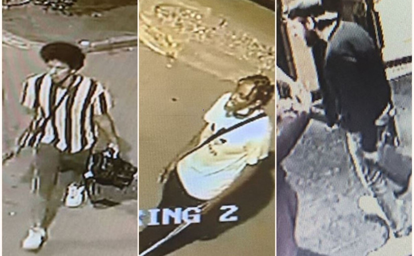 警方通緝3名涉嫌嚴重傷人男子