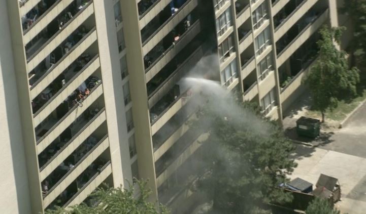 北約克柏文2級火 無受傷報告