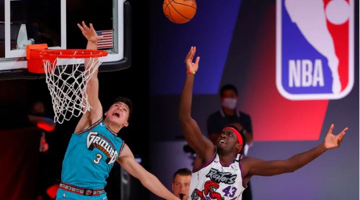 NBA 猛龍隊108：99擊敗灰熊隊