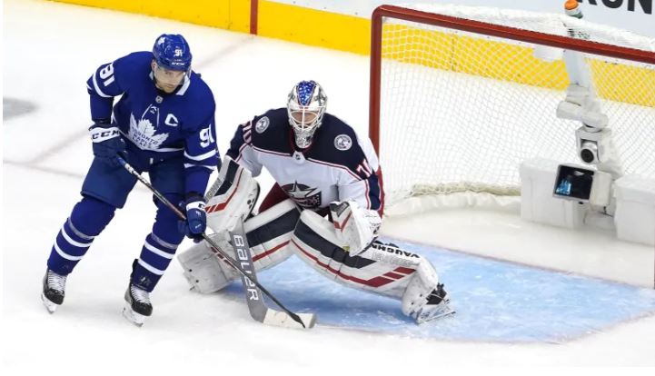 NHL多倫多楓葉隊0：2不敵哥倫布斯藍外套隊
