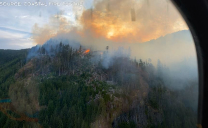 卑詩省上周五起 發生逾90宗山火