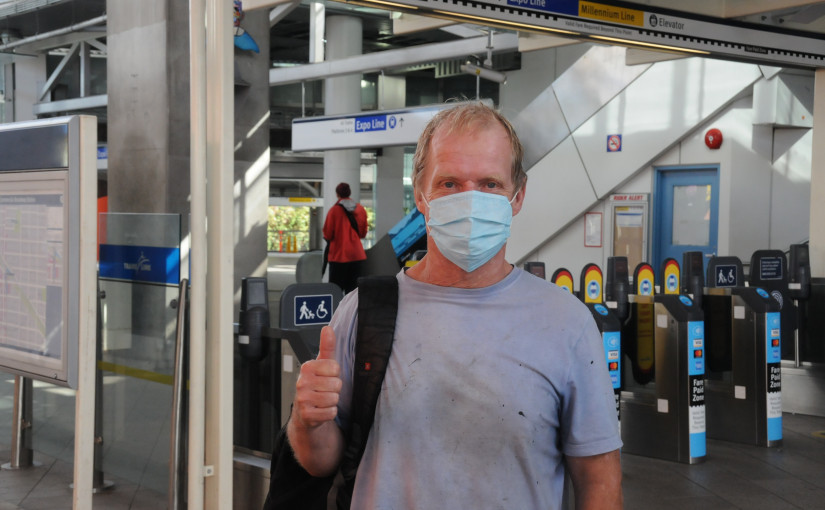 大溫乘公車強制戴口罩首日 大多數乘客按規定配合