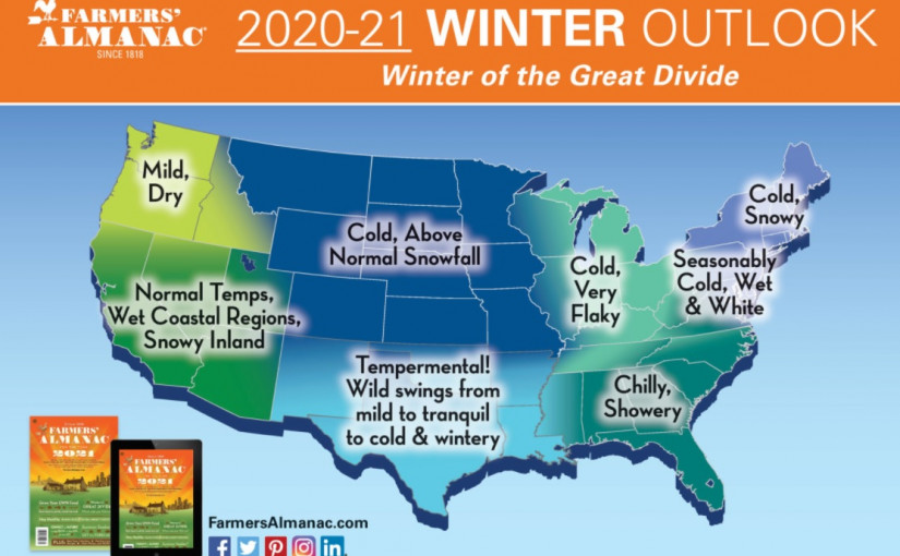 《加拿大農民年鑑》預計今年冬季更加寒冷及更多降雪