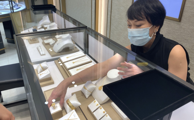 【視頻新聞】黃金保值 疫情之下黃金首飾仍受民眾歡迎