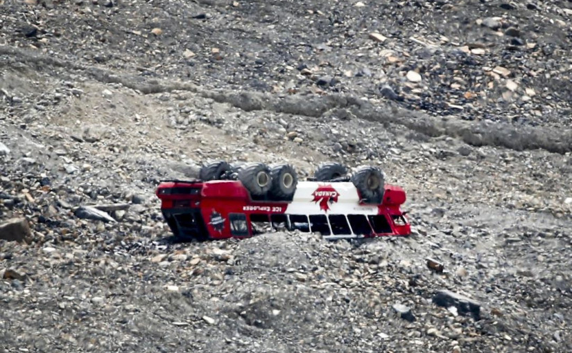 冰原觀光巴士致命意外受害人發起集體訴訟