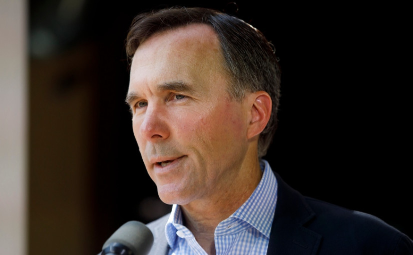 【突發】聯邦財長莫奈宣布辭職  稱下屆不再參選