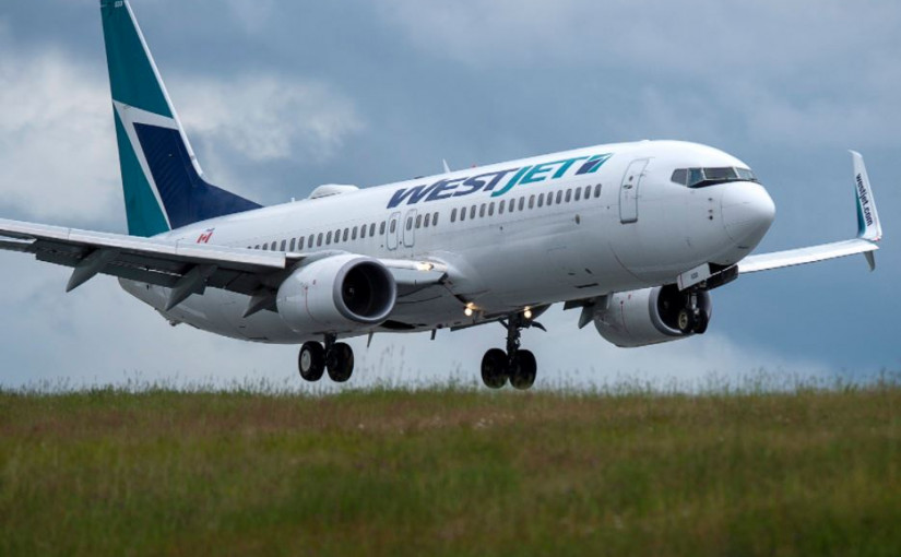 WestJet停國內多條航線 裁退100員工