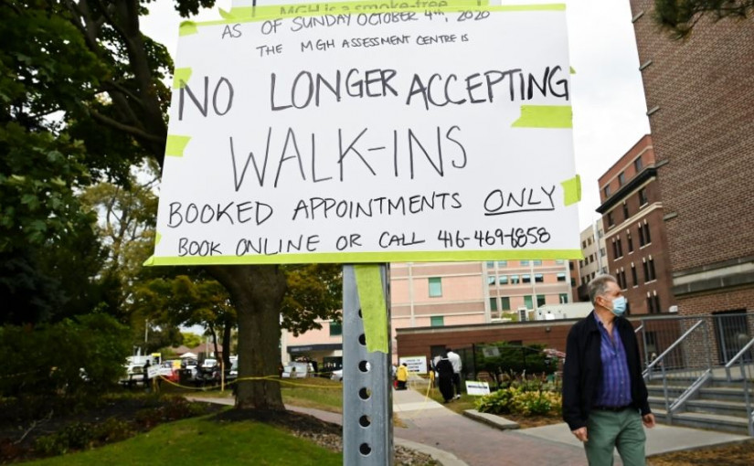 安省添649人染疫 皮爾區超越多倫多成最多新病例地區