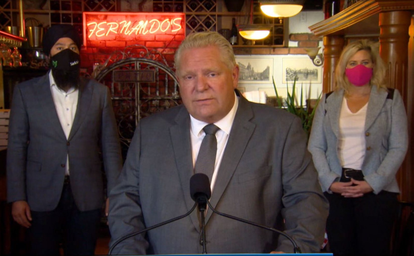 福特呼籲省民多光顧助食肆繼續經營