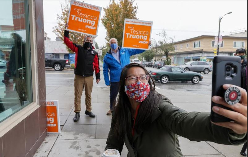 【卑詩省選】賀謹促請選民投票支持卑詩新民主黨候選人