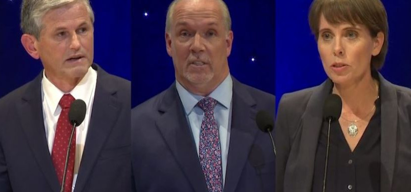 【卑詩省選】卑詩新民主黨的支持率領先自由黨16個百分點