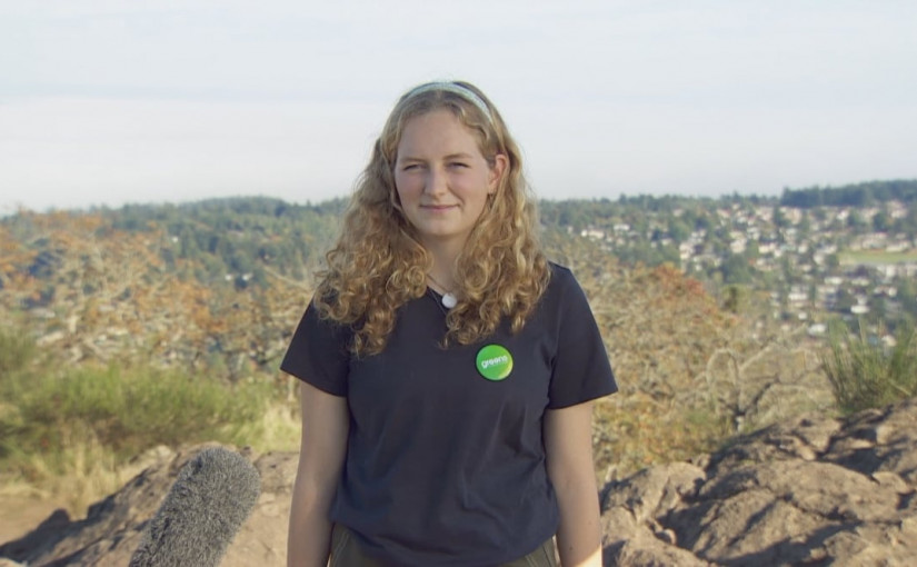 卑詩綠黨推出史上最年輕候選人