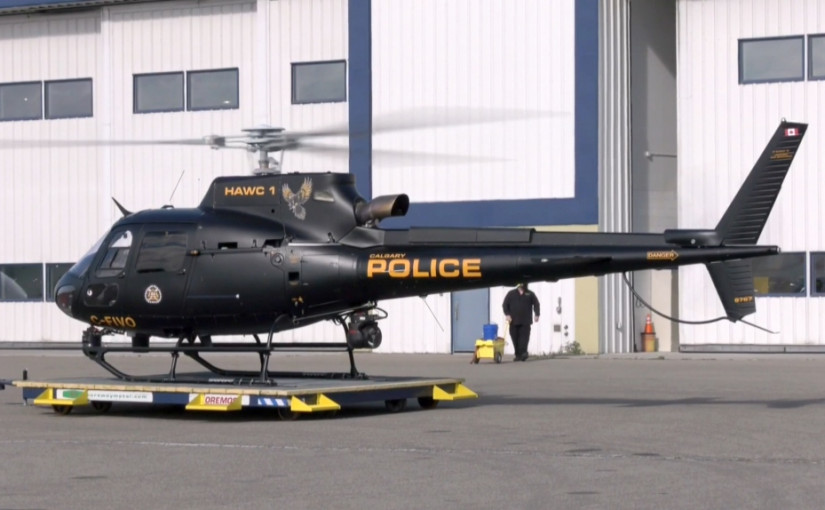 卡加利警隊將更換新的直升機
