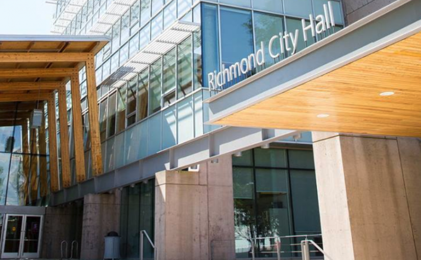 列治文11月1日起强制戴口罩