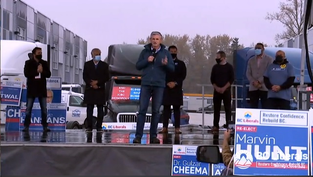 韋勤信素里舉行拉票活動