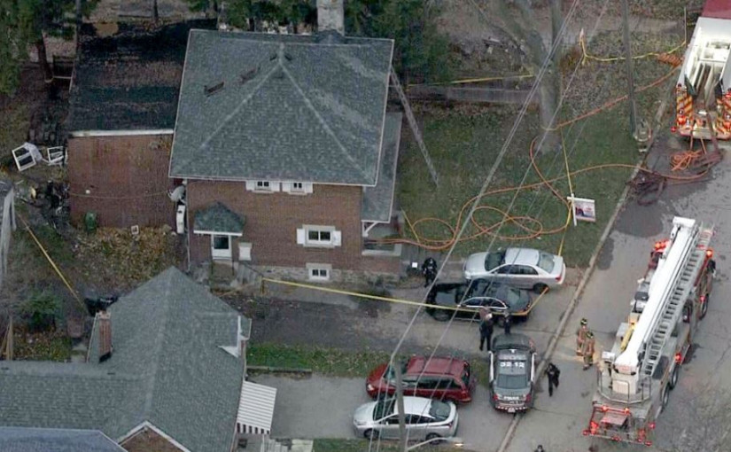 北約克Willowdale獨立屋2級火 1人死亡