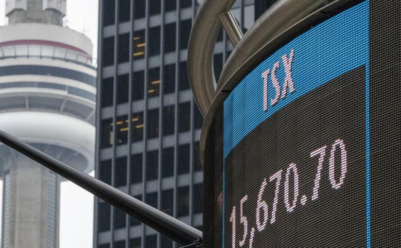 加拿大主要股指小幅下跌 結束近七個月表現最佳的一周