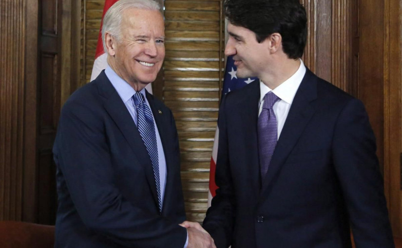 杜魯多第一時間祝賀拜登當選美國總統