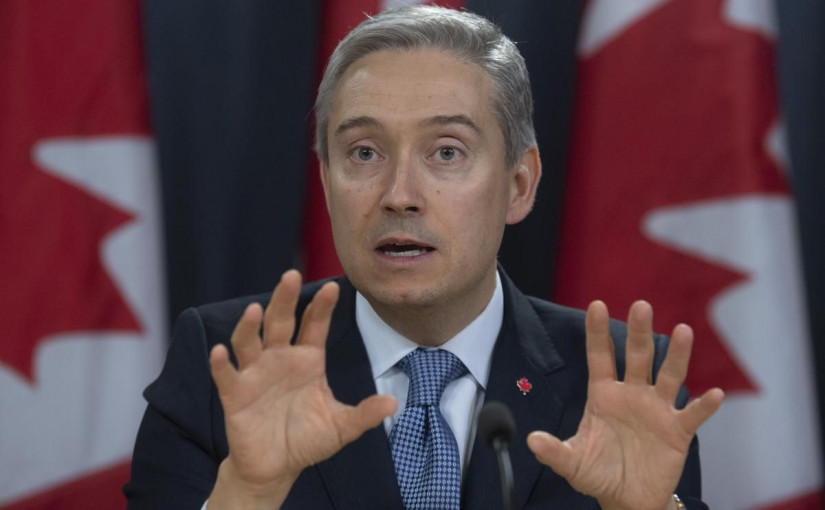 聯邦外長商鵬飛對香港四名民主派議員被褫奪職務 作出譴責