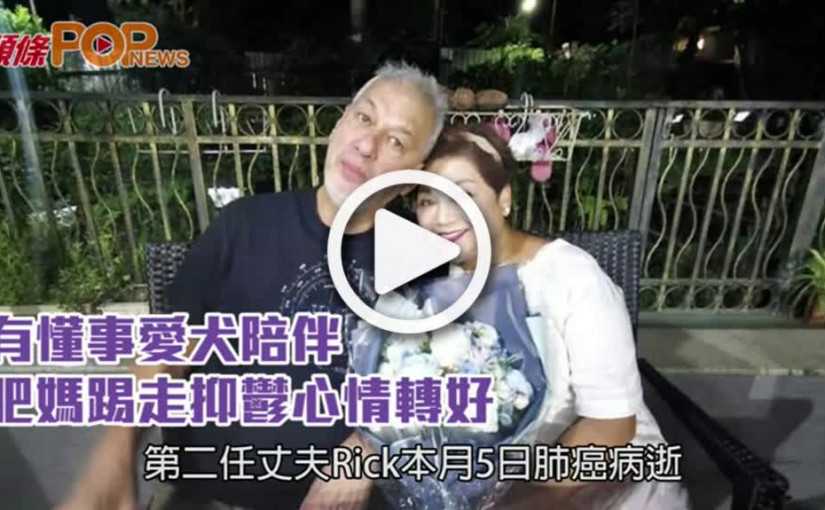 有懂事愛犬陪伴  肥媽踼踢走抑鬱心情轉好