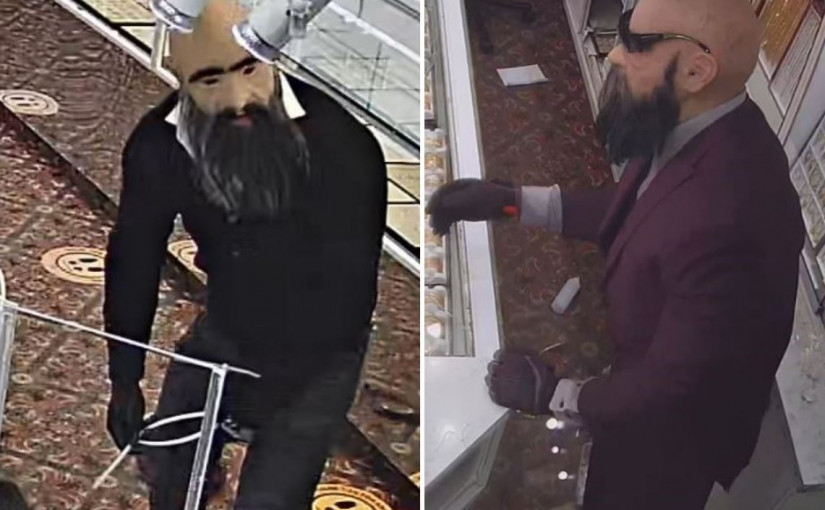 警籲公眾提供密市珠寶店持槍劫匪線索