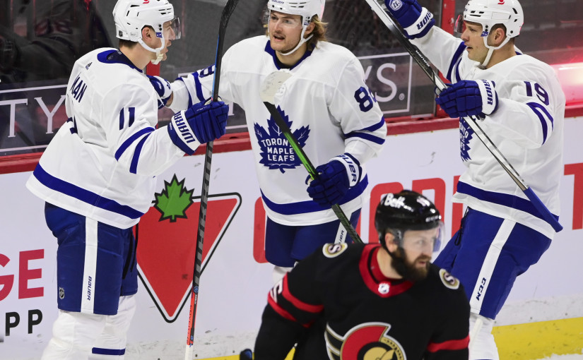 NHL楓葉隊3：5不敵參議員隊