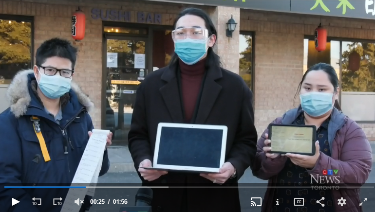 萬錦壽司餐館稱被送餐公司扣留6萬銷售款