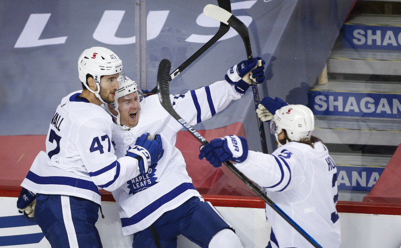 HNL多倫多楓葉隊4:3擊敗卡加利火焰隊