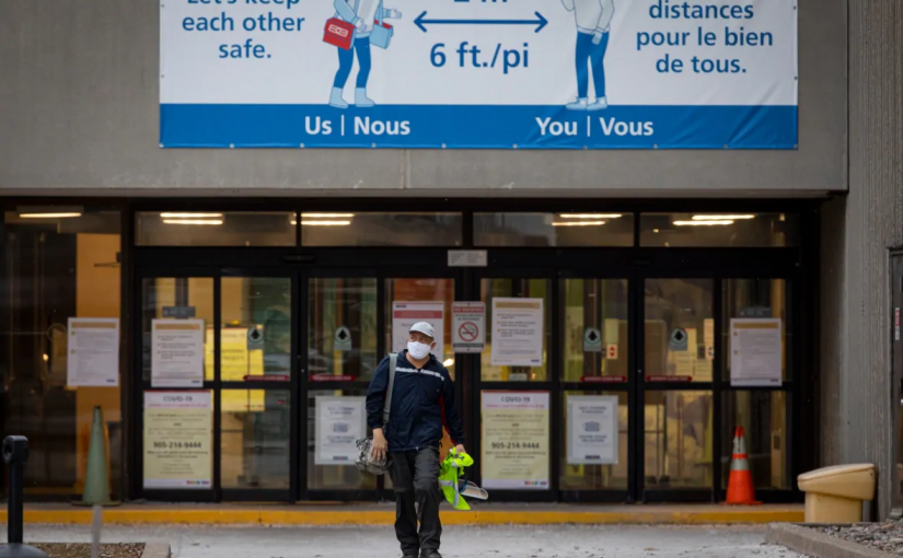 加拿大許多地區新冠發病率正在下降