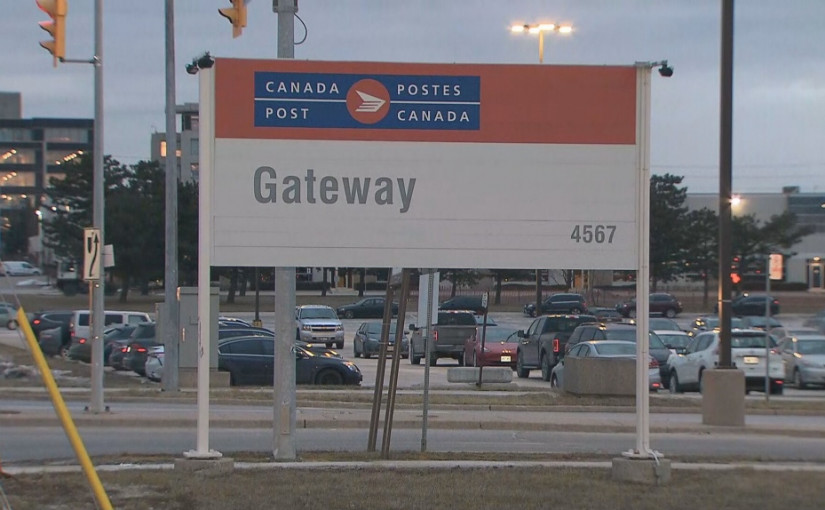 密西沙加加拿大郵務公司190人染疫 350同班次員工隔離14天