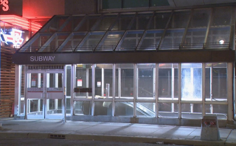 多倫多地鐵站有人持鐵鎚隨機傷人