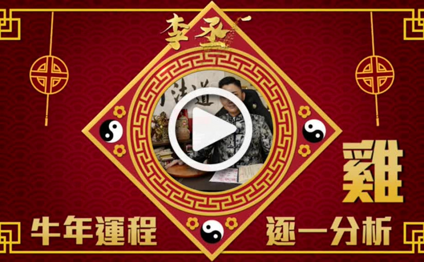 李丞責十二生肖牛年肖雞運程講解