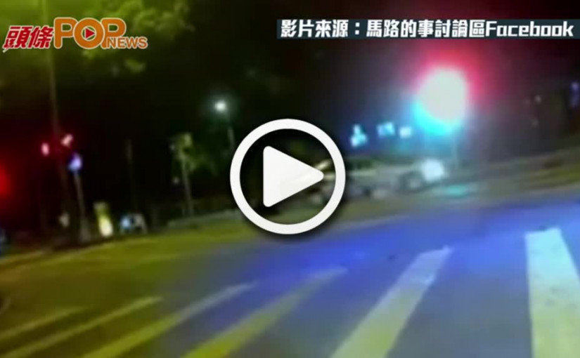 涉撞單車男後圖不顧而去 平治司機: 佢衝紅燈關我咩事