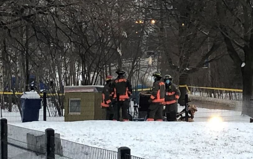 多市露宿者帳幕起火 1人死亡