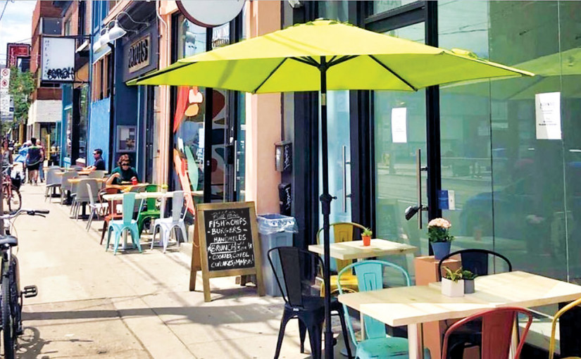 多倫多CafeTO項目開放申請 今年餐廳和酒吧可擴大露天茶座面積