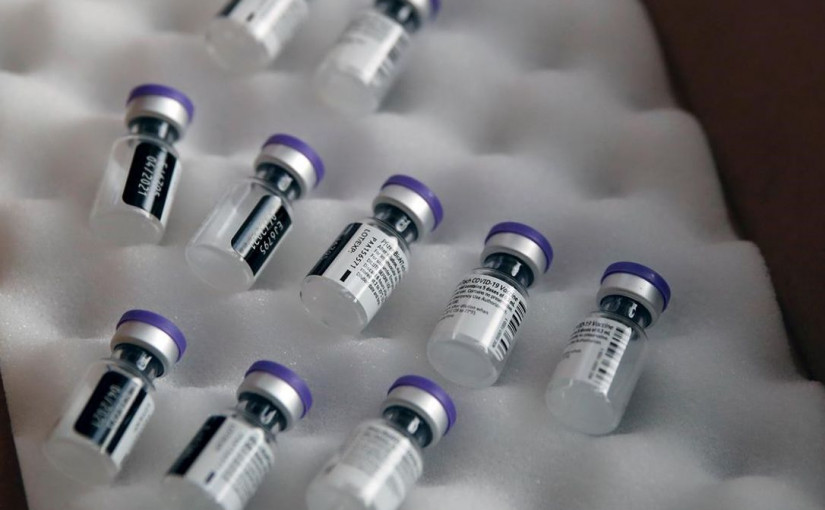 輝瑞確認最新疫苗交付時間表