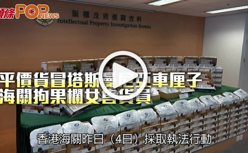 平價貨冒塔斯曼尼亞車厘子 海關拘果欄女售貨員