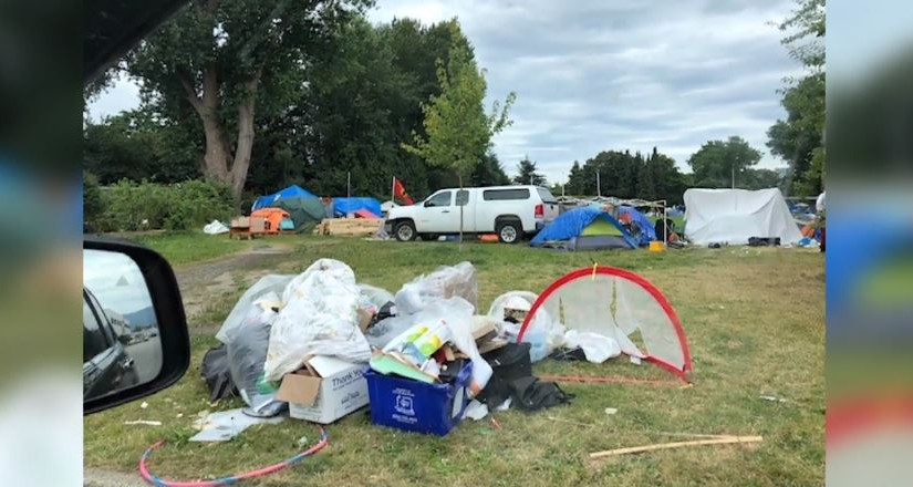 被當作垃圾場 溫哥華士達孔拿公園過去5個月內清理出108公噸垃圾