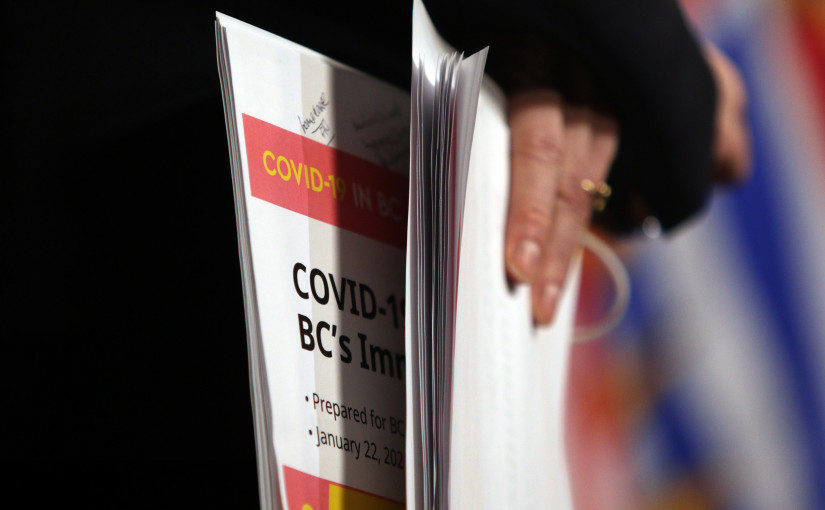 3月起80歲以上卑詩長者  陸續將獲得疫苗接種