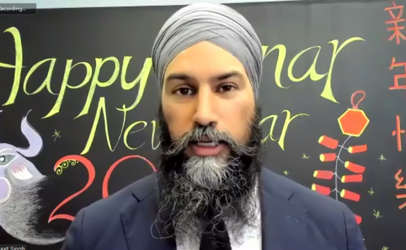 聯邦新民主黨黨領駔勉誠與中文媒體召開視訊圓桌會