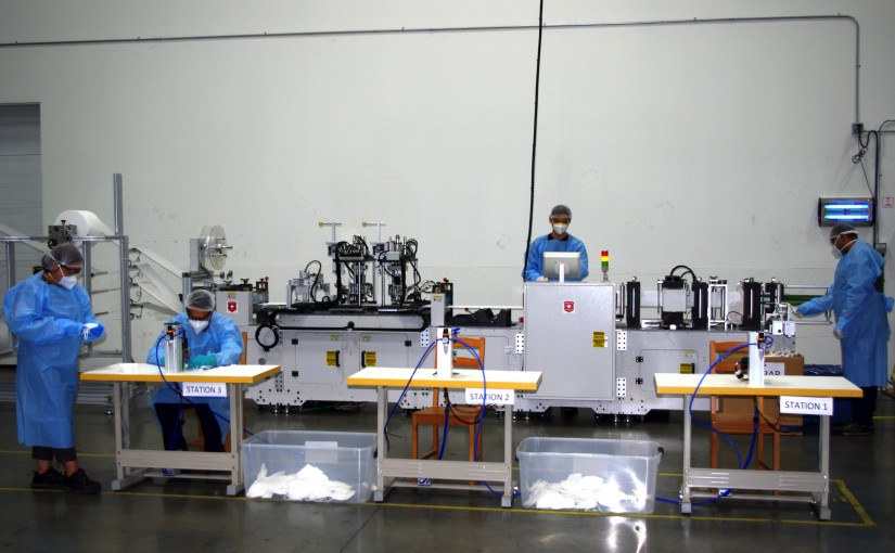 列治文企業去年投產醫用口罩 至今未收到一張政府訂單 被迫裁員
