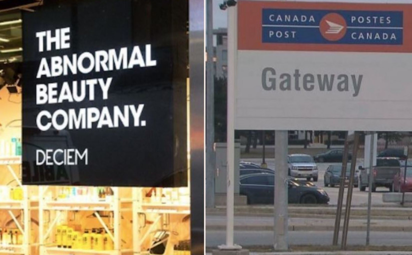 加拿大郵政與Deciem被列入爆發疫情企業名單