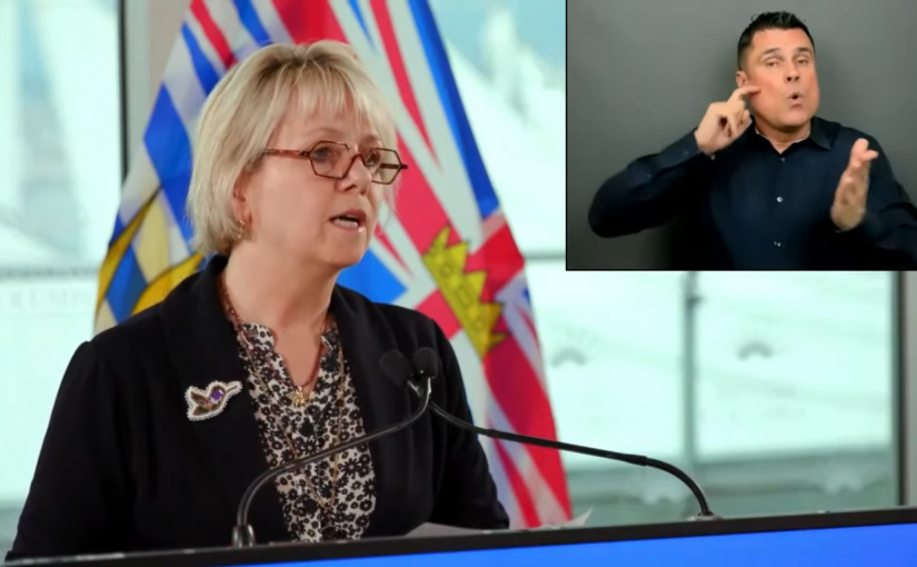 卑詩新冠死亡增5人  累計病例100,880宗