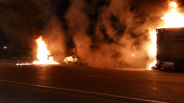 2016年高速公路四死慘烈車禍 貨櫃車司機被判罪成