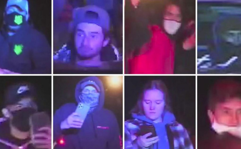 北約克非法賽車兼多人阻差辦公 警發圖籲公眾助尋涉案人士